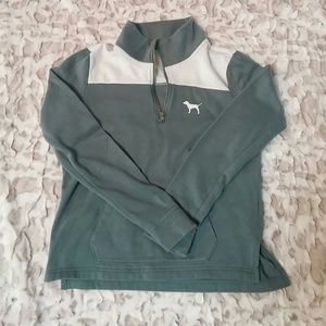 Pink quarter zip pullover